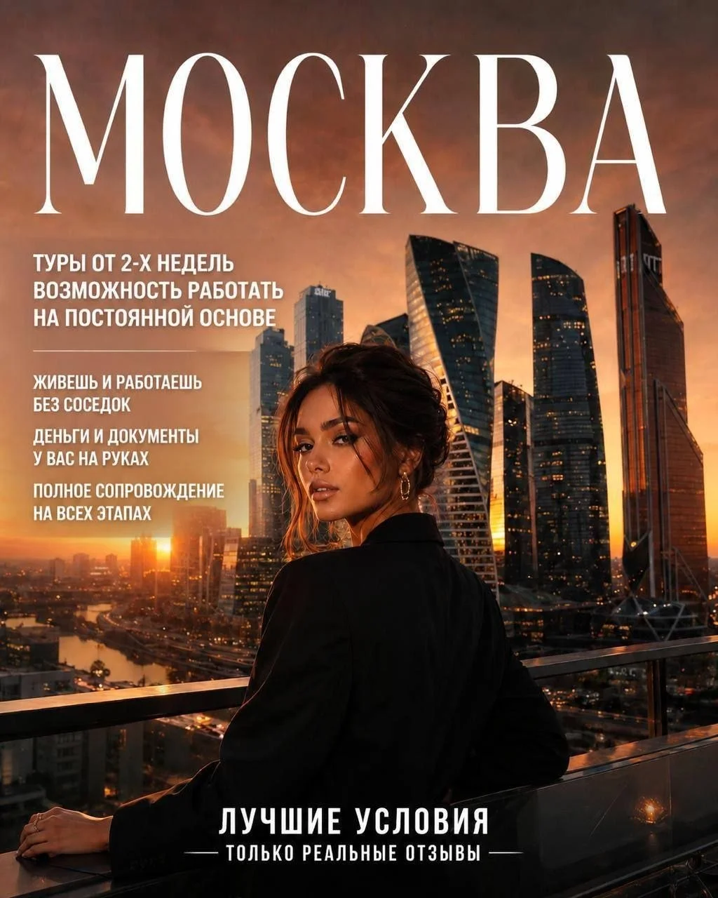 работа в эскорте Москвы